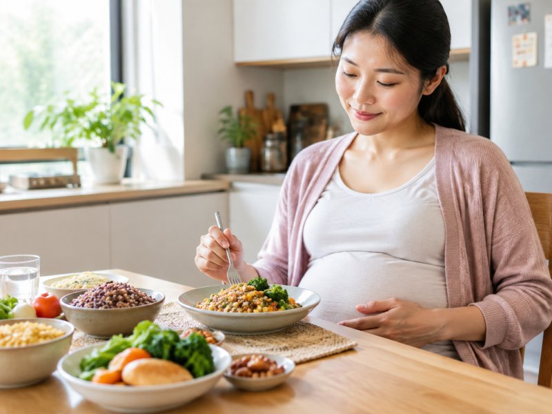 高龄孕妇血糖容易偏高怎么吃主食?能不能用粗粮完全代替米饭