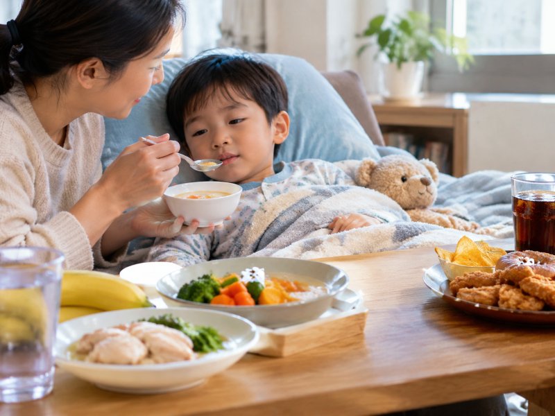 幼儿肺炎恢复期，饮食上要吃什么、避开什么才能少遭罪