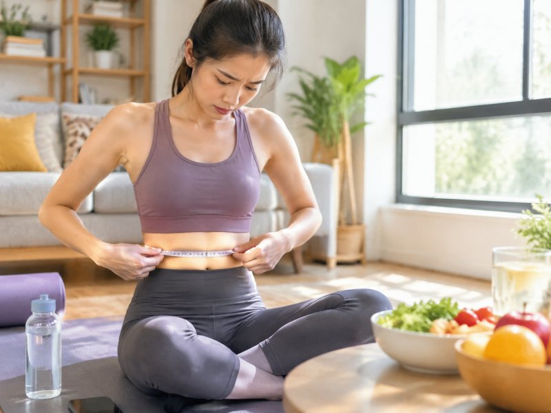 练普拉提一个月腰围没变化怎么办?是不是饮食护理没跟上