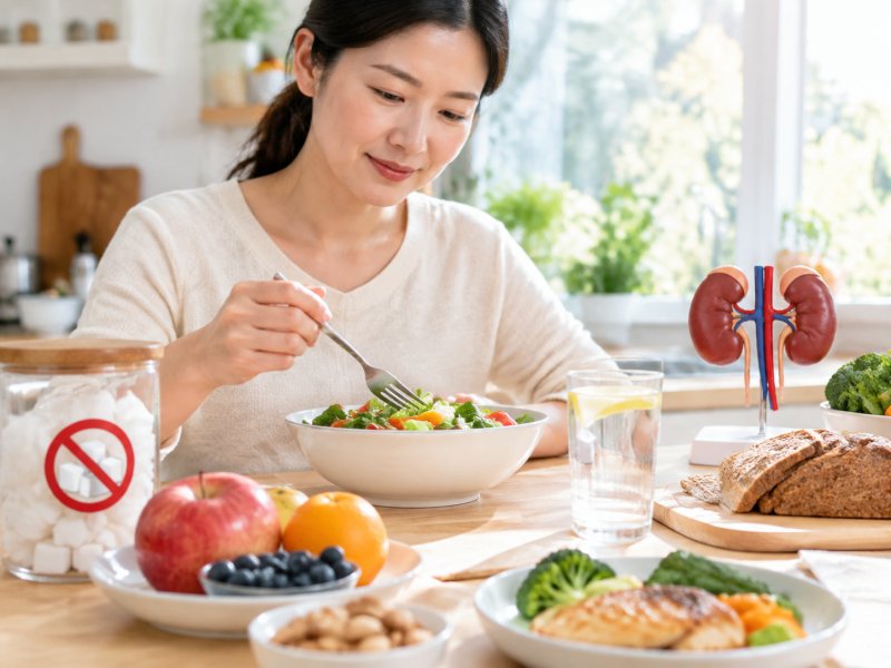 预防肾结石复发,日常饮食中糖分摄入量该怎么控制
