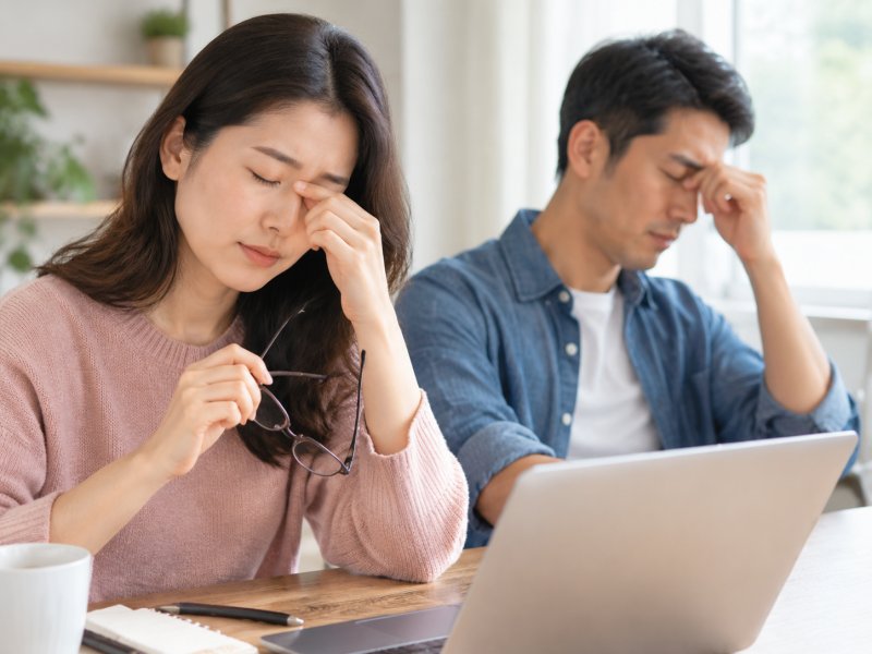 同样眼睛干涩，男女原因会不会不一样？为啥女性更常见也更难受？