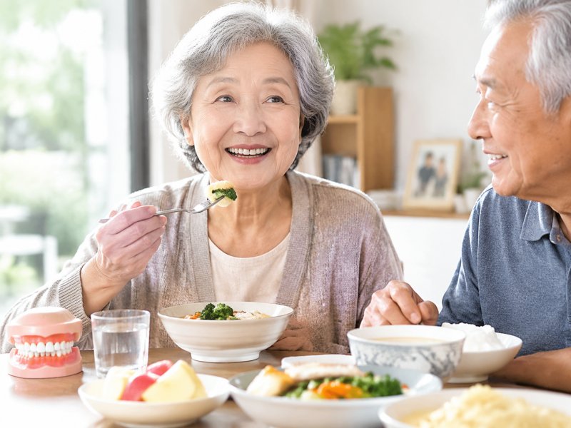 老人镶牙后多久能正常吃饭，初期饮食上应该注意什么