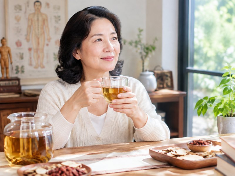 更年期女性预防肿瘤，天天喝八月札茶是否安全？