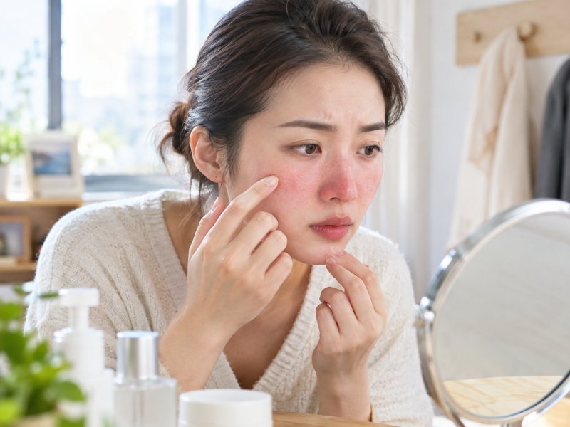 换季时酒糟鼻容易复发，日常护肤怎么预防它突然冒出来？