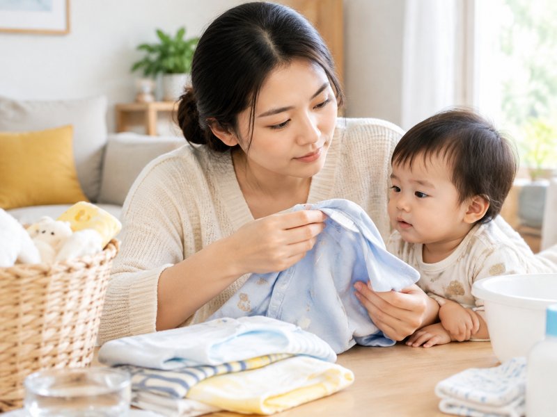 怎么分辨宝宝衣服上的染料是否安全，有没有简单的方法检测？