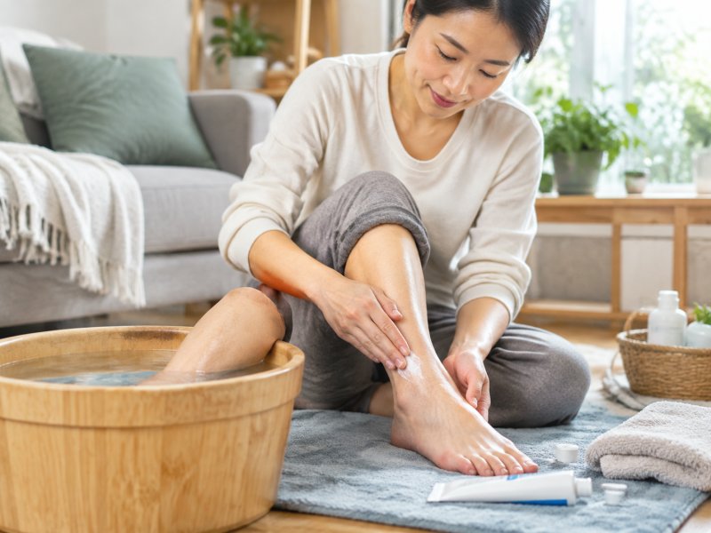 手足癣日常怎么护理，洗脚泡脚涂药是不是都要做到位