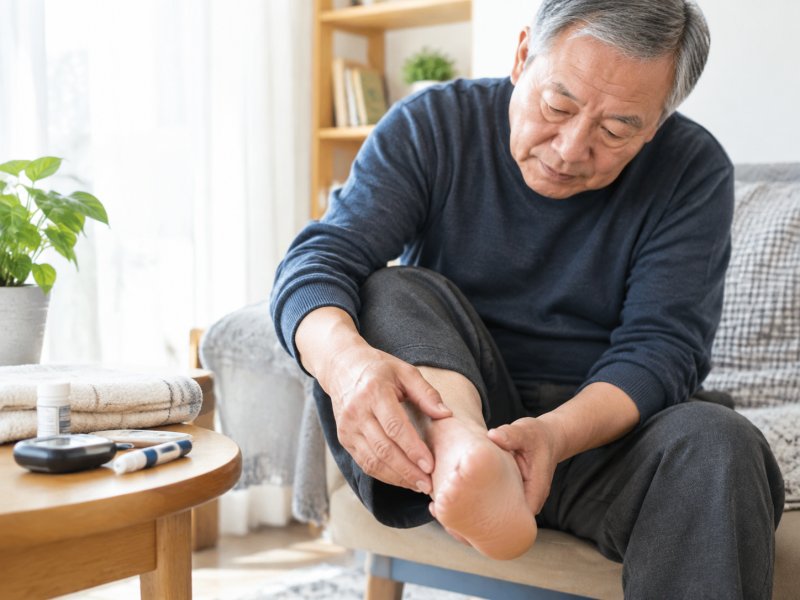 糖尿病足怎么护理才能不烂脚?每天检查这3处