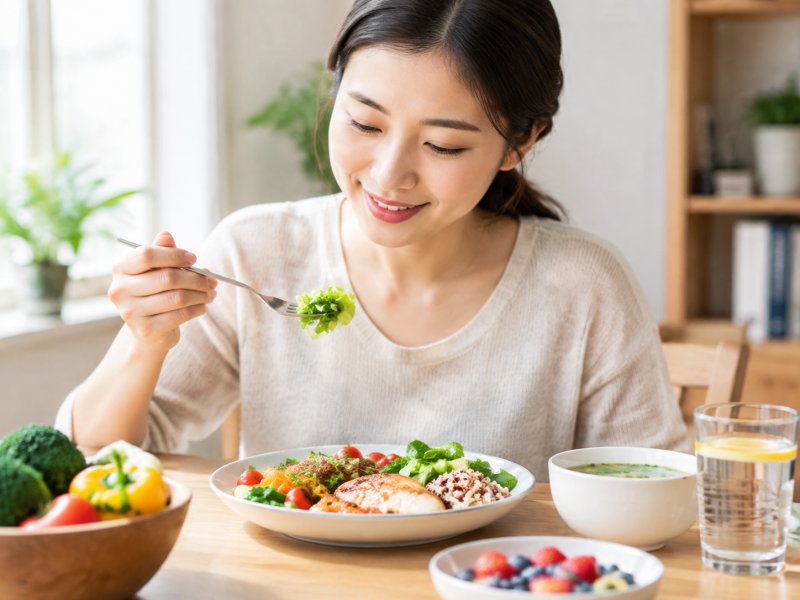 轻度脂肪肝不想过早吃药的话，饮食上怎么调整才能慢慢改善？