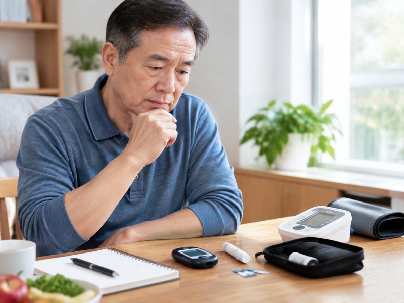 糖尿病友问:血压血脂都不管,光盯血糖会不会出大问题?