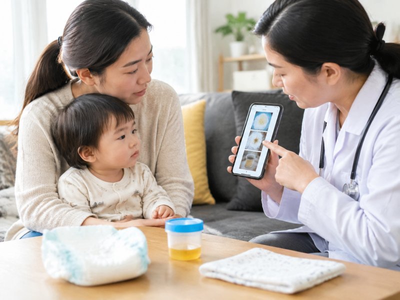 带娃看腹泻前该准备什么？医生教你用手机拍下这3样东西，省得白跑医院