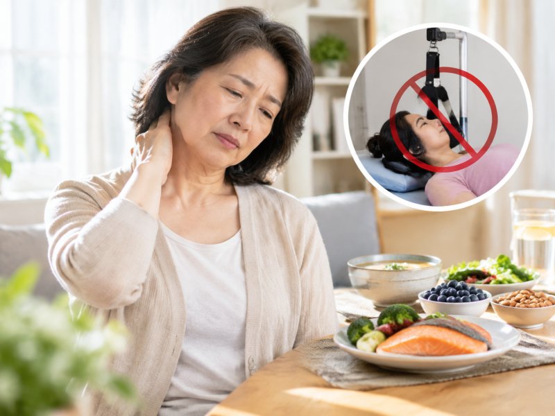 更年期女性颈椎病加重要不要做牵引?配合哪些饮食改善