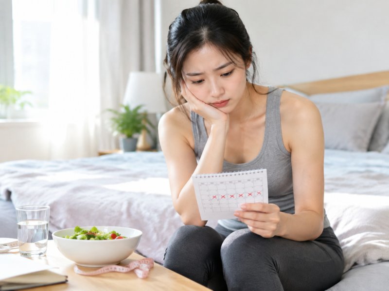 为什么节食减肥的女性更容易闭经,这背后是什么原因
