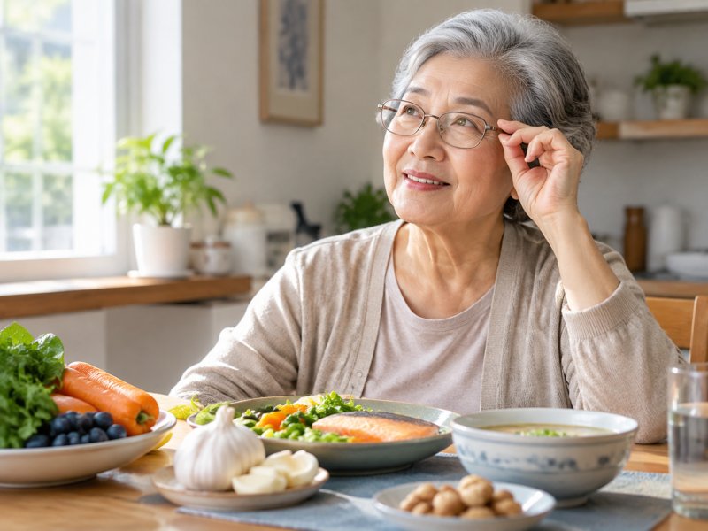 老人护眼饮食里要不要加生蒜,如何搭配更安全