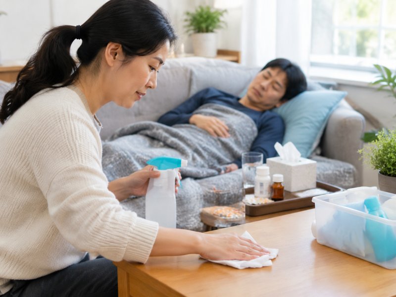 家里有人得了急性胃肠炎,应该如何护理才能防止传染给家人