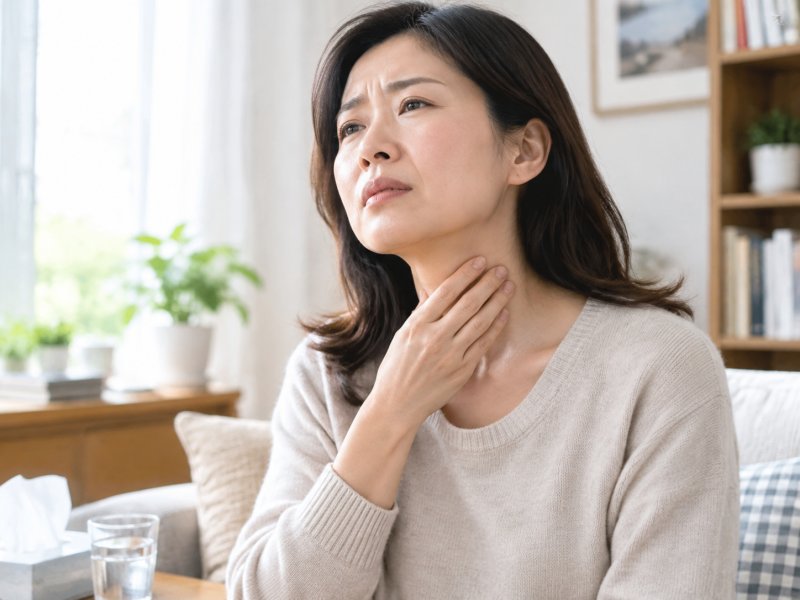 食管癌早期有什么症状容易被当成咽炎？出现这些信号要不要马上做胃镜筛查