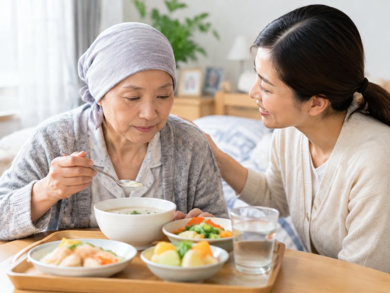 放疗时嘴里发苦没胃口，怎么调整饮食才能让病人多吃几口？