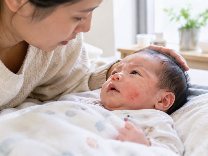 新生儿长了脓疱疮要不要马上去医院?在家怎么护理和观察,情况多危险?