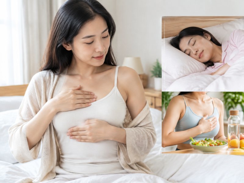 乳腺增生晚上睡觉要不要穿内衣,日常生活中怎么护理才不伤乳房?