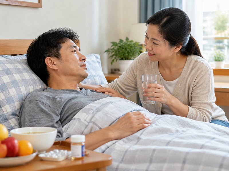 丙肝患者在家休养，家人应该怎么做好日常护理才能帮到恢复？