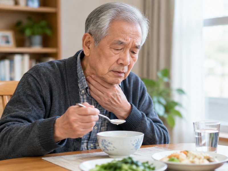 六十岁以上老人吞咽变慢是正常衰老还是食管癌信号？要不要带他去检查？