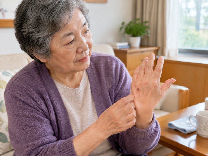 老人疣会不会越长越多?日常护理中要不要做特殊处理