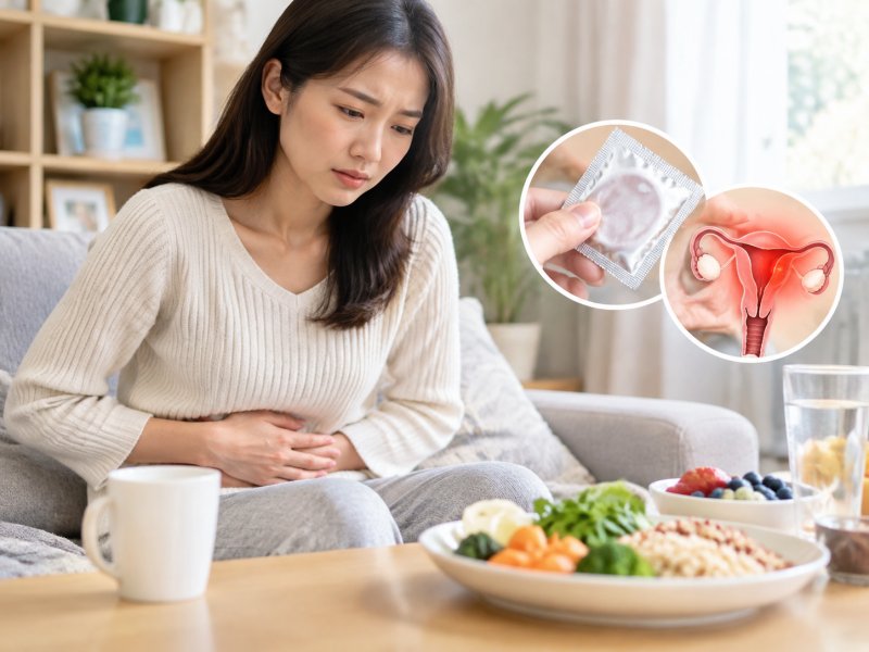 女性使用安全套后出现炎症,饮食上要注意什么?要不要忌口?
