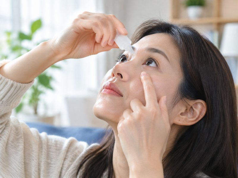每天滴眼药水会不会伤角膜?长期使用的人要注意什么