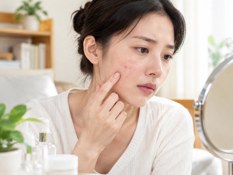 换季痘痘消退后留下的红印要多久才能淡?日常护理别做错三件事