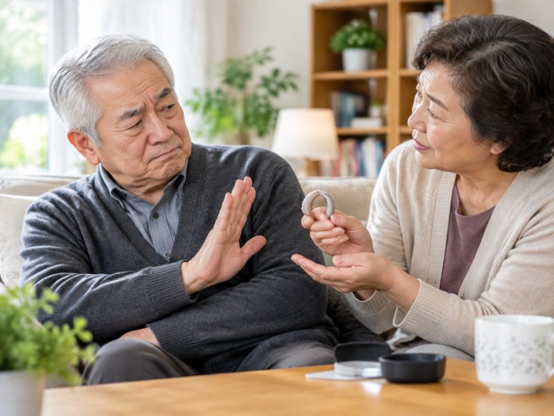 老人不愿意戴助听器怎么办,怎么劝说才能让他听话?