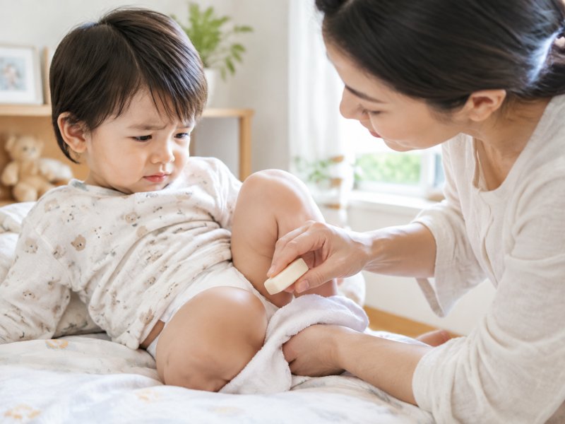 宝宝便秘时小屁眼护理怎么做?能不能用肥皂条帮孩子排便