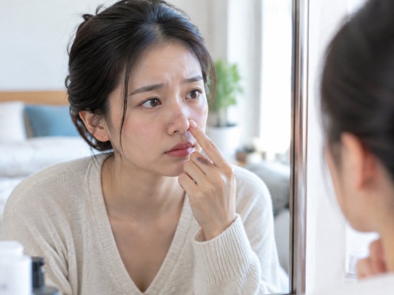 隆鼻手术做完半个月了鼻子还是有点歪,到底要不要去医院重新检查一下放心?