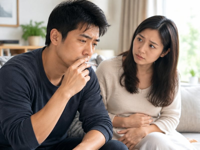 长期抽烟的男人准备要孩子，会不会影响胎儿健康？这个担心有必要吗