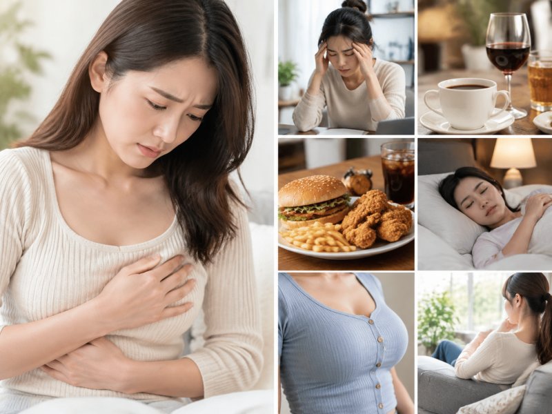 什么原因会让乳腺增生加重？这6个生活习惯要避开