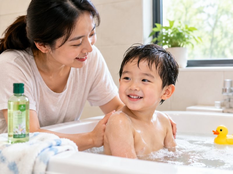孩子天一热就长痱子，洗澡水里放花露水到底能不能预防？别再乱用了