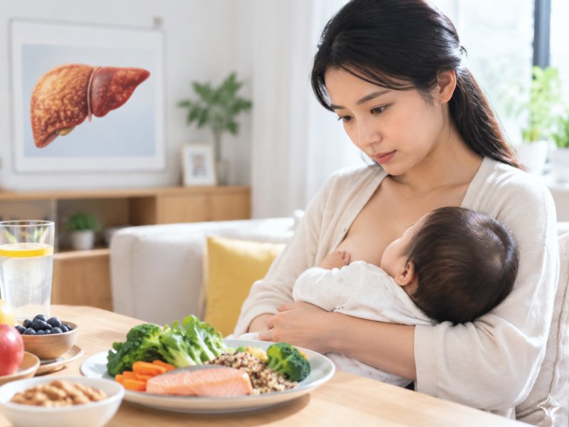 哺乳期妈妈查出脂肪肝要不要断奶？饮食调整记住这几点