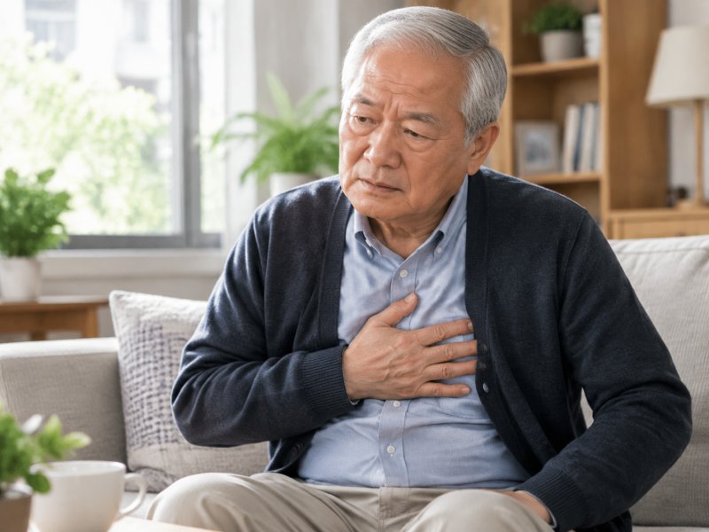 老人没有胸闷胸痛却是无症状心肌缺血，这种会不会突然加重