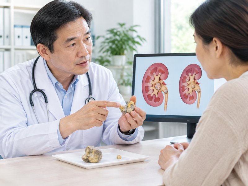 结石2厘米和0.5厘米，处理方式差在哪？不同大小肾结石怎么选治疗方法