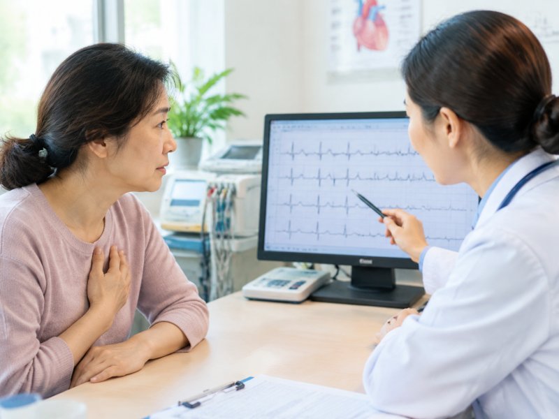 女性心绞痛去医院做什么检查?心电图正常是不是就排除心绞痛了