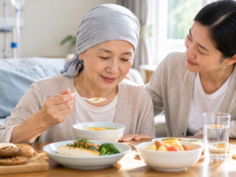 肺癌患者化疗后胃口差吃什么恢复快?日常饮食护理要注意什么