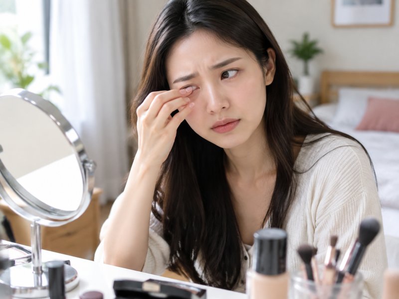 为什么化完妆眼睛又干又痒？爱美女性如何预防干眼症