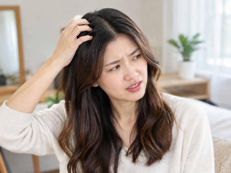 烫染后头皮发痒是不是发廊药水的问题？要不要马上去检查？
