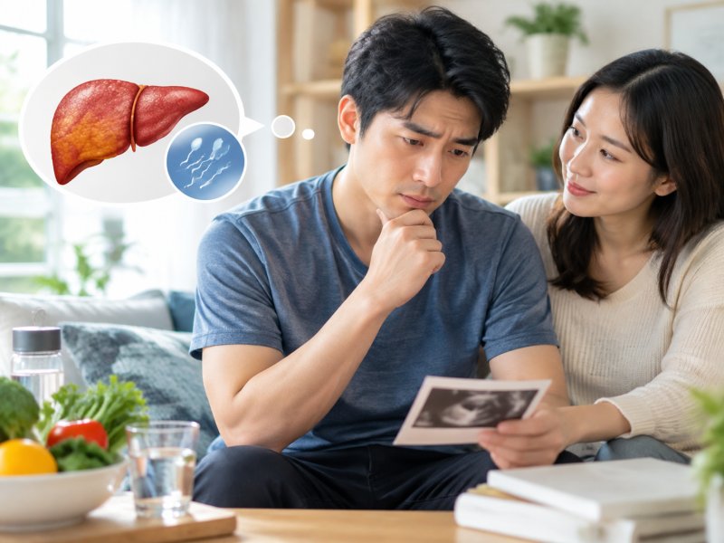 男性脂肪肝会不会影响精子质量？备孕爸爸该怎么调理