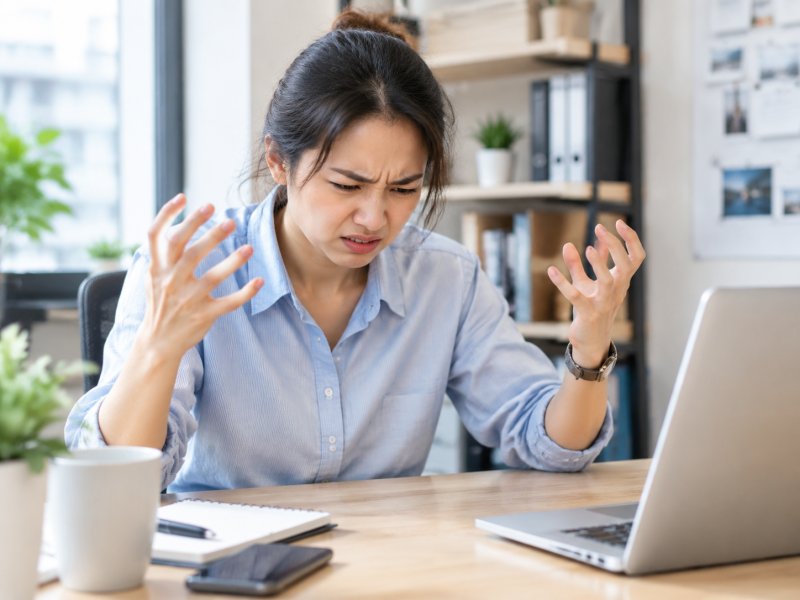上班时突然烦躁想摔东西,怎么用3分钟让脑子冷静下来?