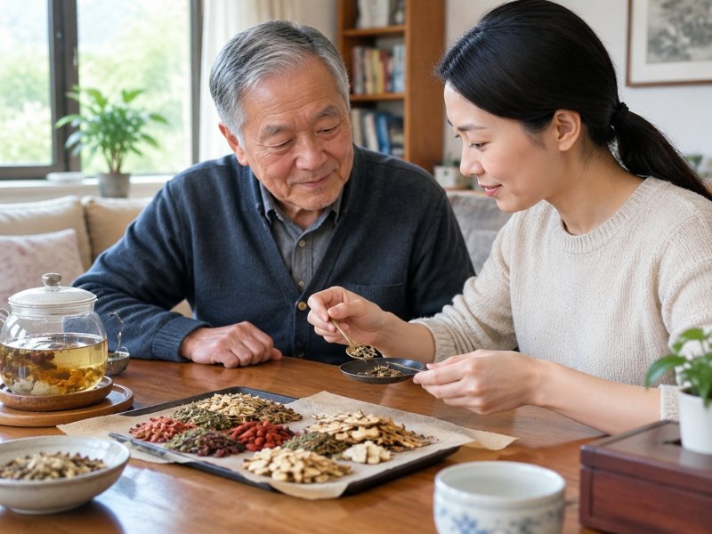 家里老人有胃癌病史,子女平时如何用中药做预防,剂量怎么拿捏