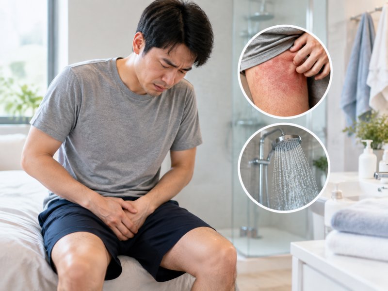 阴囊湿疹为什么会越抓越严重，日常洗澡护理该注意什么？