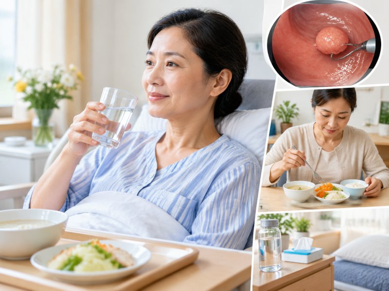 胃息肉切除后当天能不能喝水吃饭？术后一周要注意什么