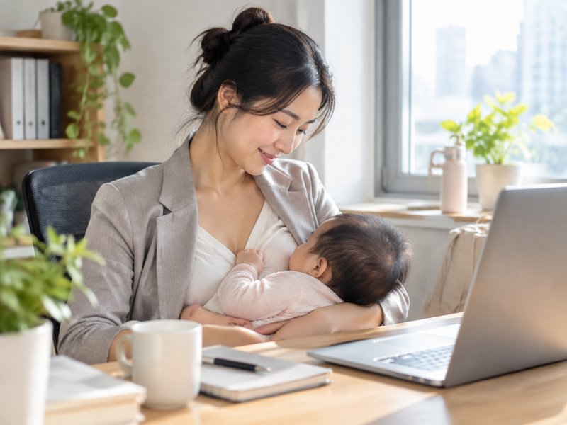 上班族妈妈如何预防乳腺炎?每天花5分钟做好这几点护理