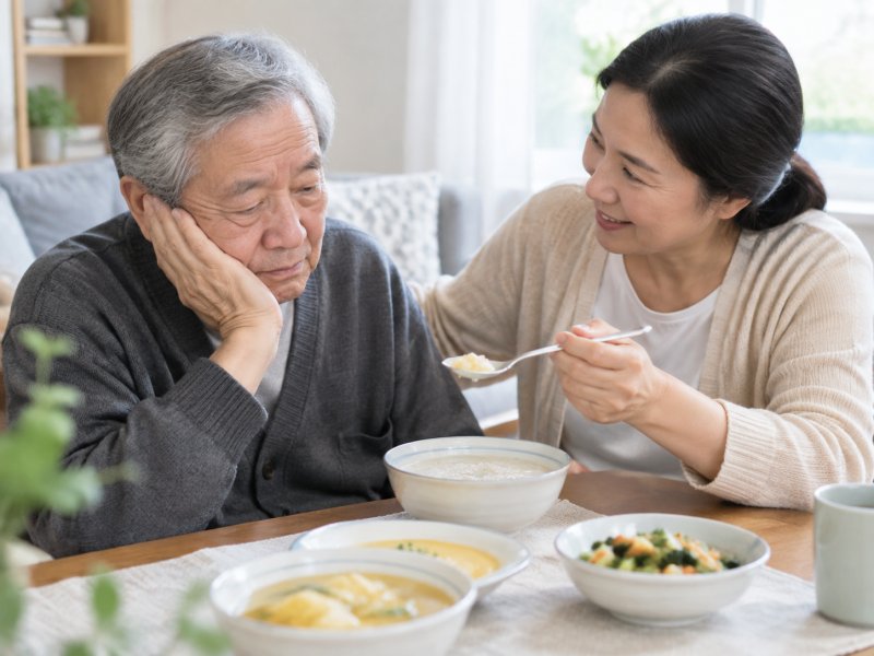 癌症老人胃口差吃不下饭怎么办?试试这几种好消化的做法