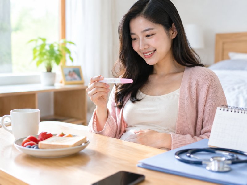 测出怀孕后多久要去医院做第一次检查?当天能不能吃早饭