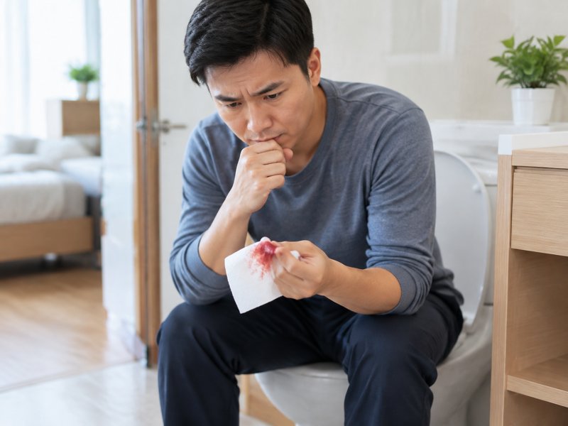大便带血是痔疮还是别的病?要不要先用药还是先做检查?